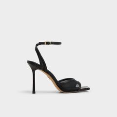 Aldo Sharra in Black 14119591 - Strappy heeled sandal, Stiletto heel Black