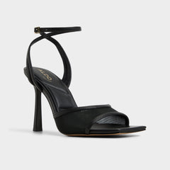 Aldo Sharra in Black 14119591 - Strappy heeled sandal, Stiletto heel Black