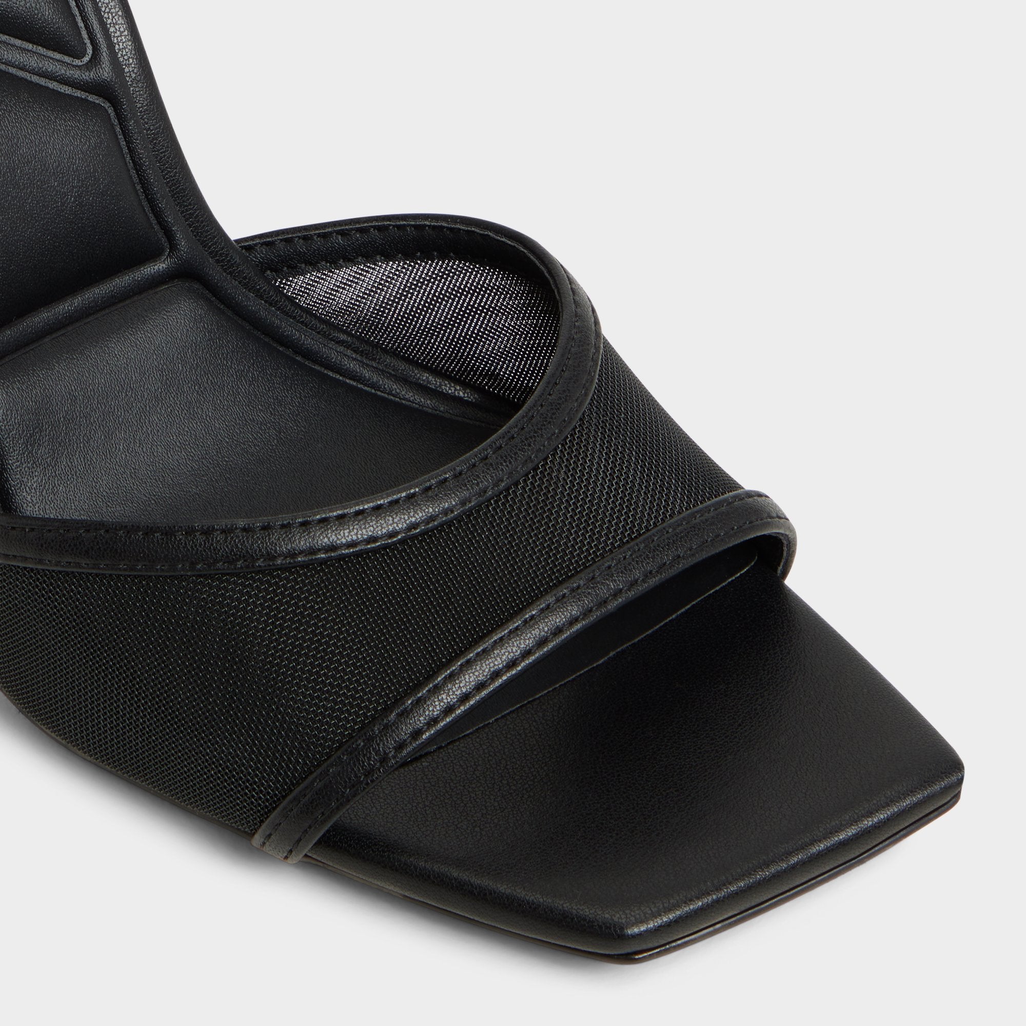 Aldo Sharra in Black 14119591 - Strappy heeled sandal, Stiletto heel Black