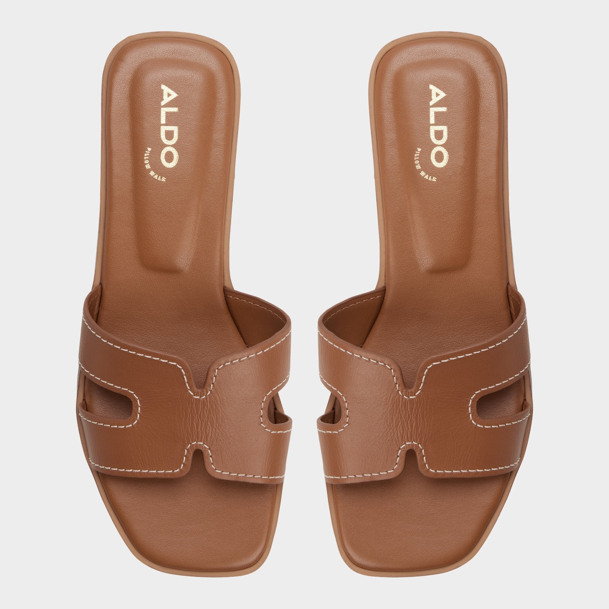 Aldo Itsandalb in Medium Brown - Slide sandal Medium brown