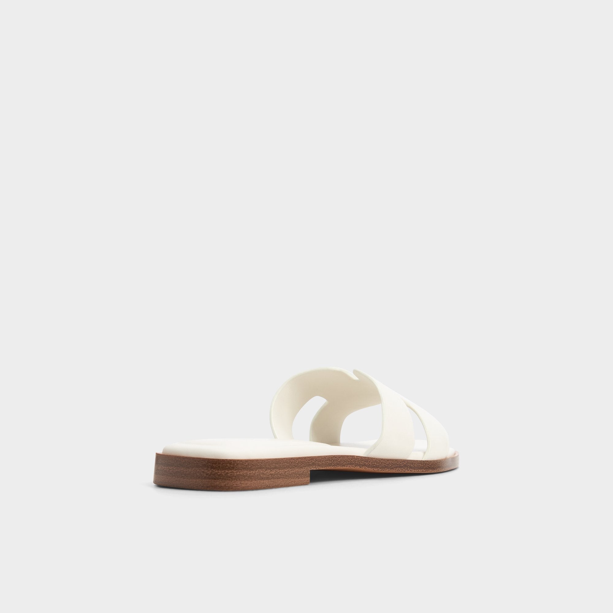 Aldo Itsandal White Women's Flats - Slide sandal White