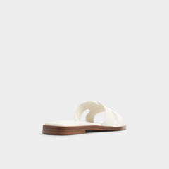 Aldo Itsandal White Women's Flats - Slide sandal White