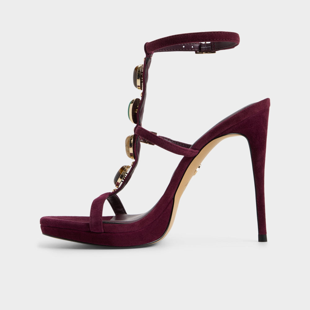 Aldo Opalia in Bordo - Strappy heeled sandal, Platform Bordo