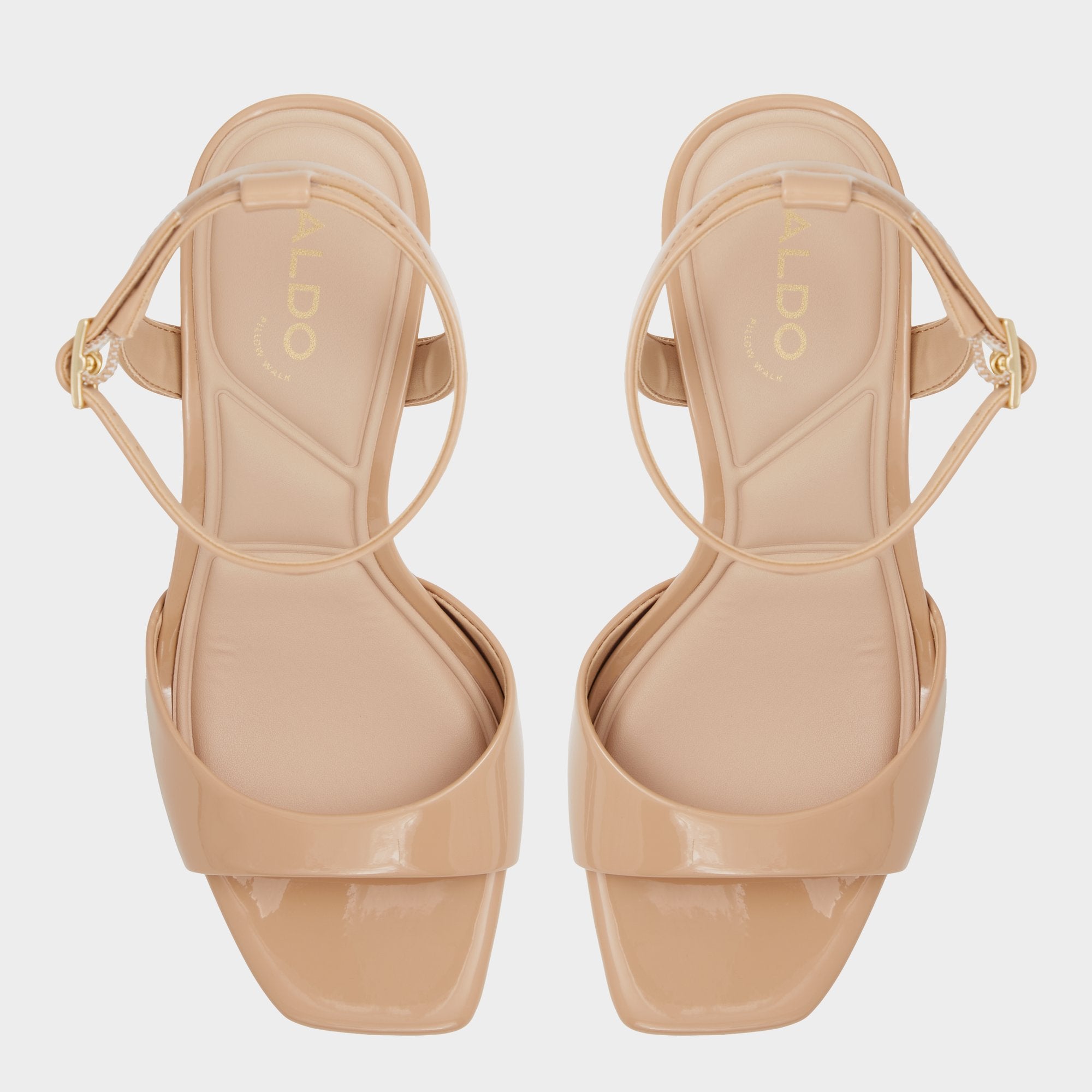 Aldo Sake Other Brown Women's Strappy sandals - Strappy heeled sandal Other brown