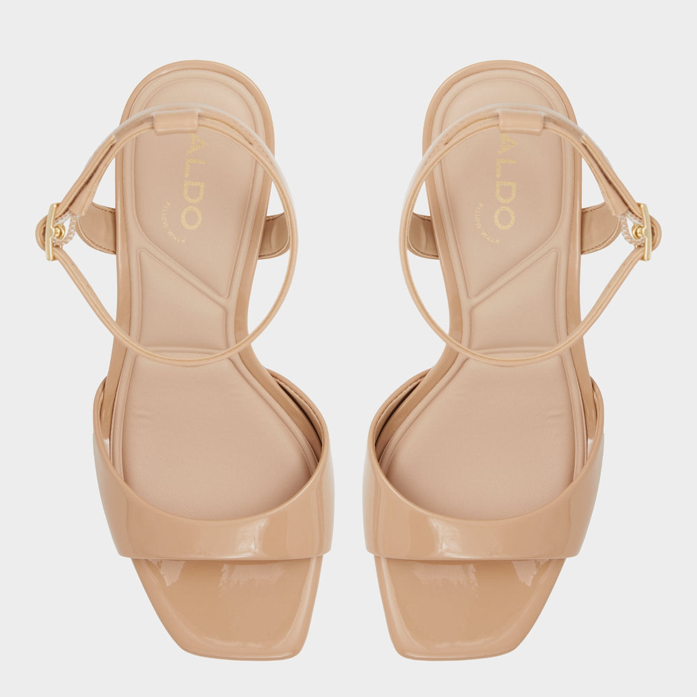 Aldo Sake Other Brown Women's Strappy sandals - Strappy heeled sandal Other brown