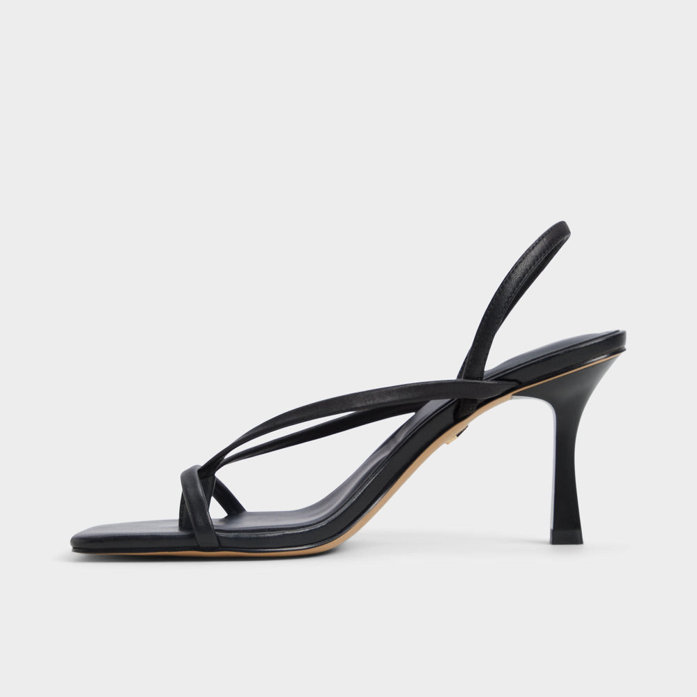Aldo Riva Other Black Women's Strappy sandals - Sling back heeled sandal, Stiletto heel Other black