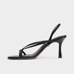 Aldo Riva Other Black Women's Strappy sandals - Sling back heeled sandal, Stiletto heel Other black
