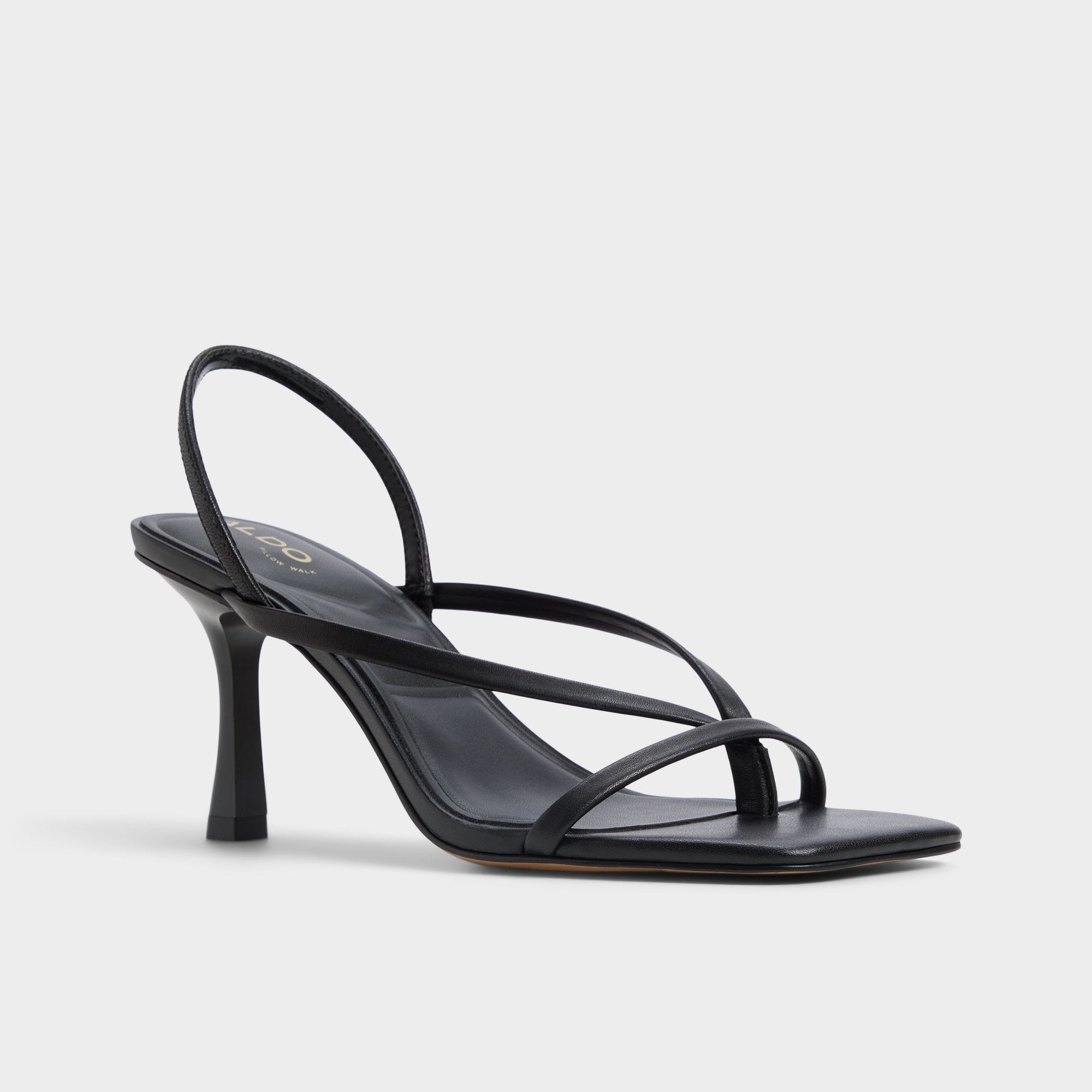 Aldo Riva Other Black Women's Strappy sandals - Sling back heeled sandal, Stiletto heel Other black