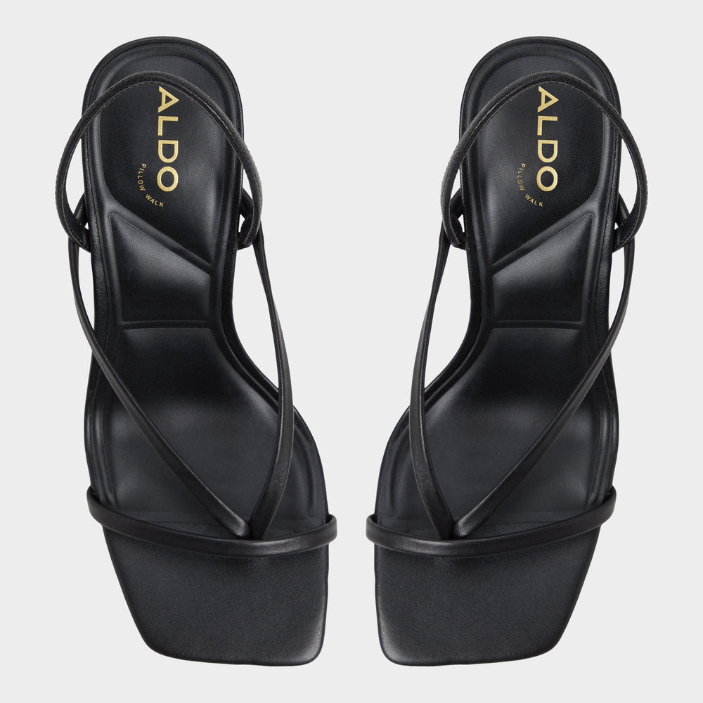 Aldo Riva Other Black Women's Strappy sandals - Sling back heeled sandal, Stiletto heel Other black