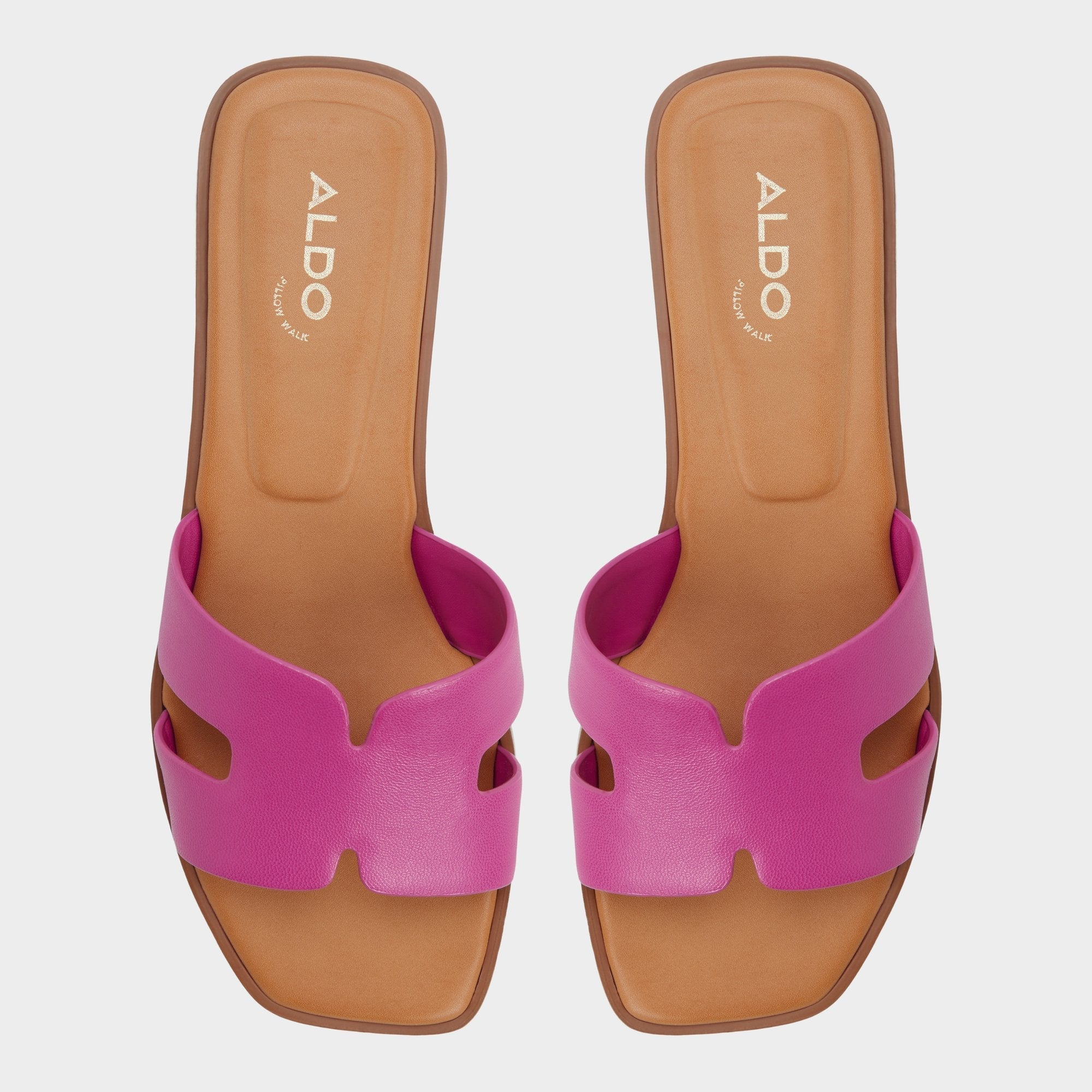 Aldo Itsandal in Dark Pink - Slide sandal Dark pink