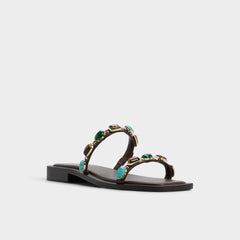 Aldo Sapphira in Dark Brown 14189967 - Slide sandal Dark brown