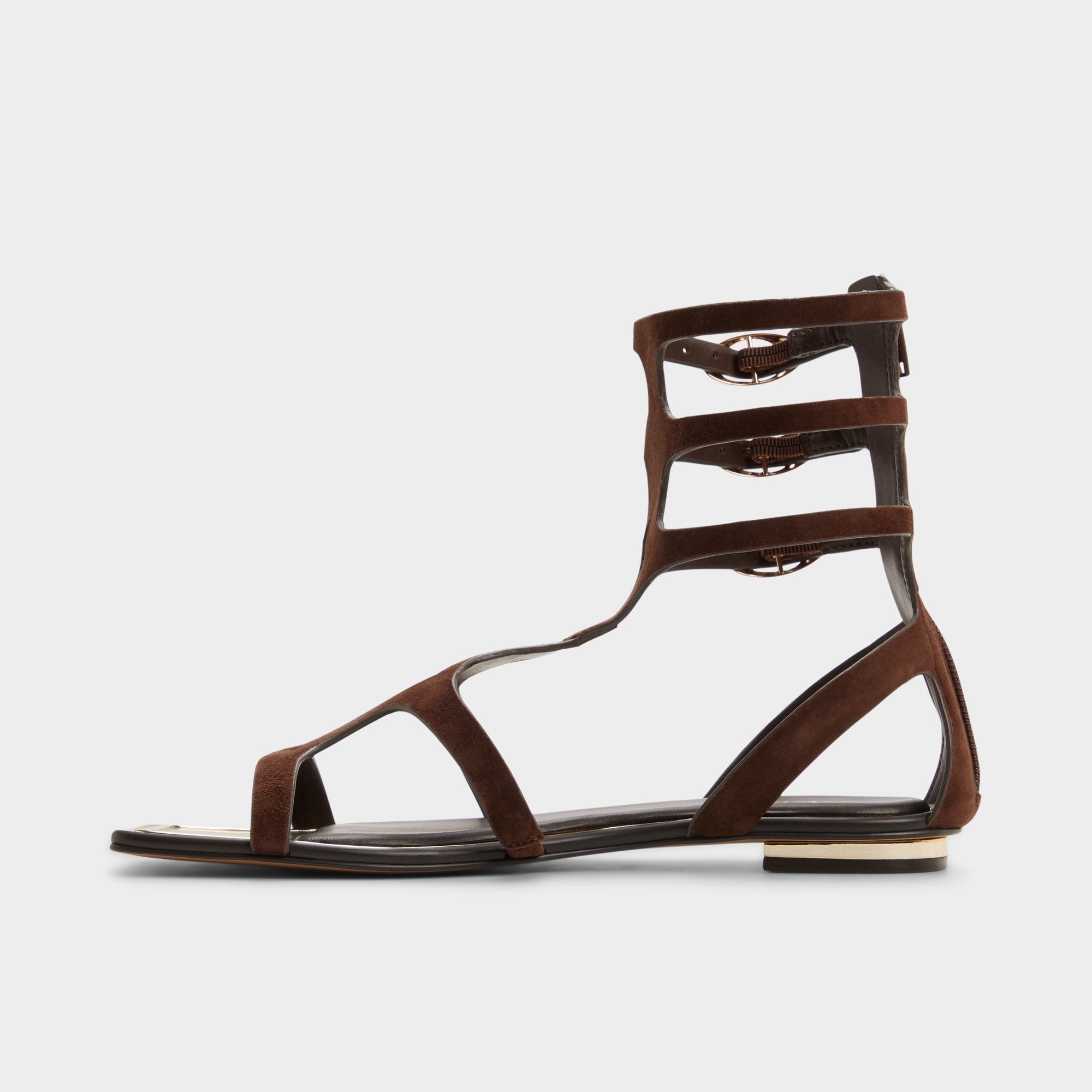 Aldo Marisea in Dark Brown - Gladiator sandal Dark brown