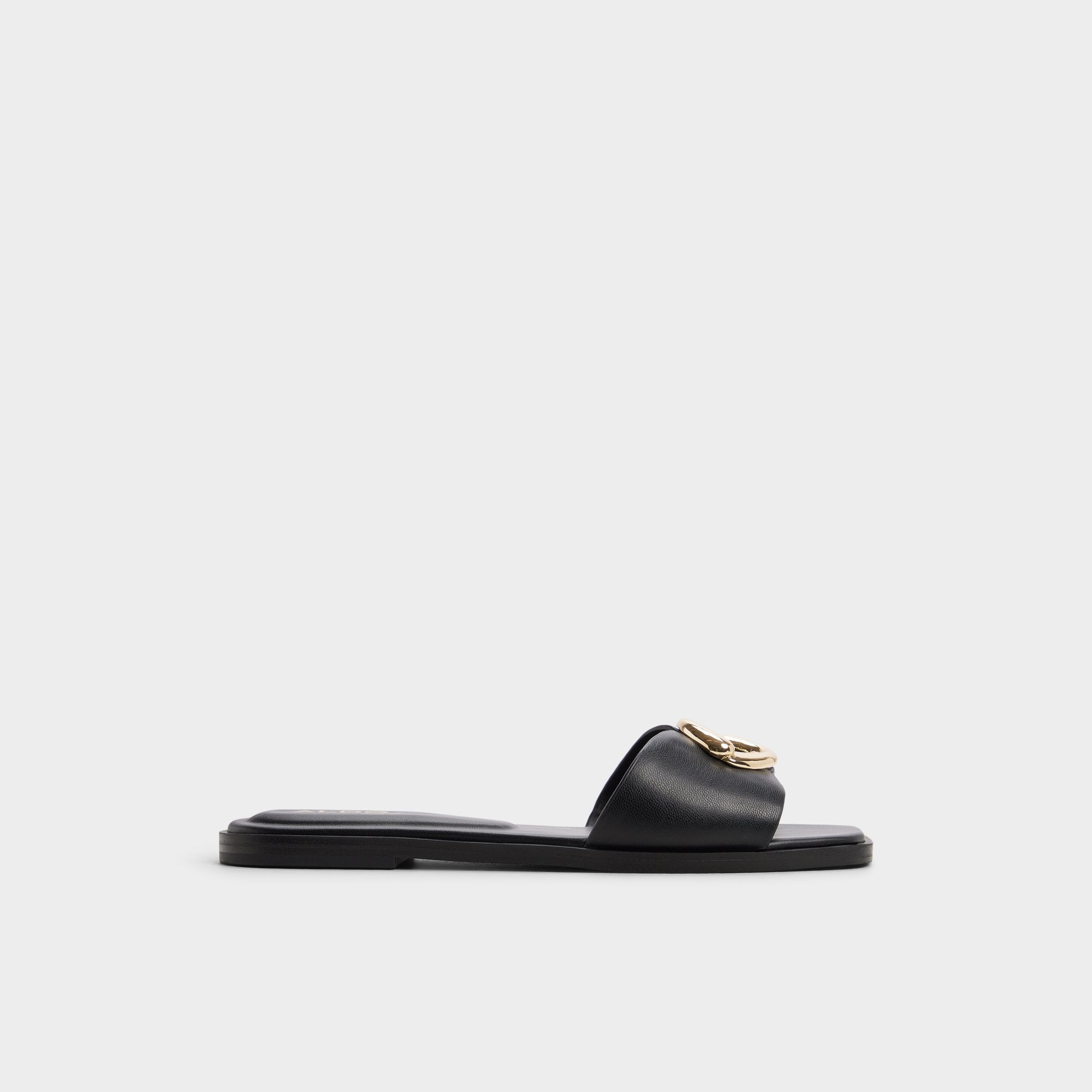 Aldo Biggin in Black - Slide sandal Black