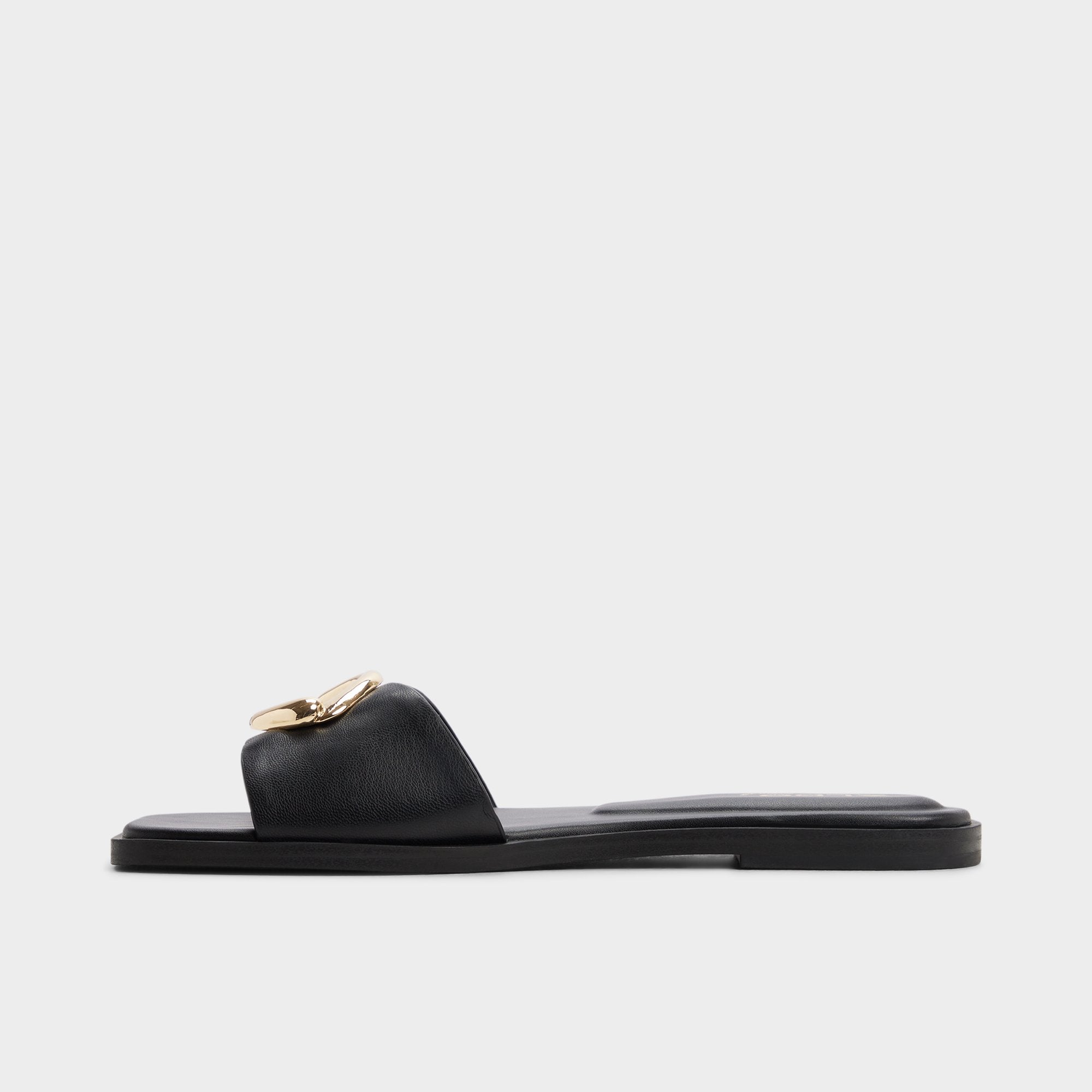 Aldo Biggin in Black - Slide sandal Black