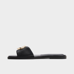 Aldo Biggin in Black - Slide sandal Black