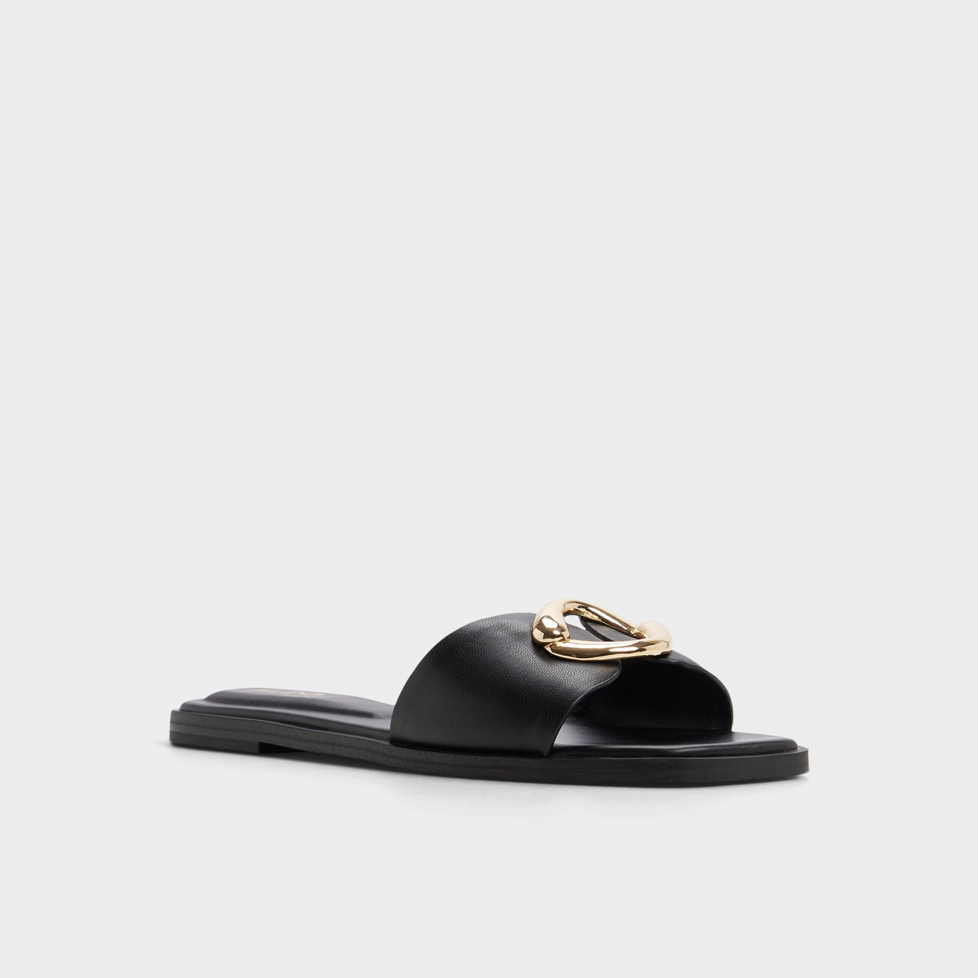 Aldo Biggin in Black - Slide sandal Black