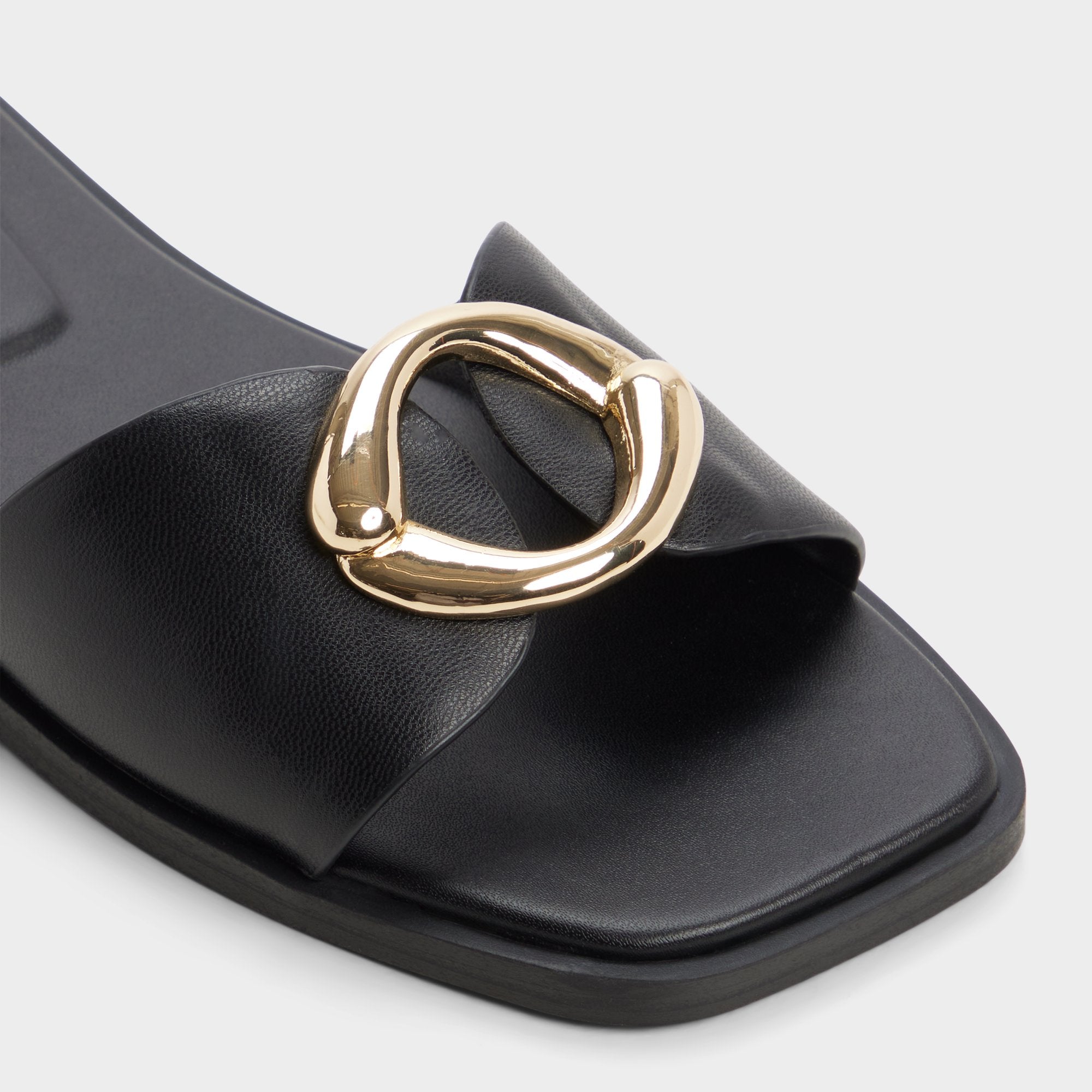 Aldo Biggin in Black - Slide sandal Black