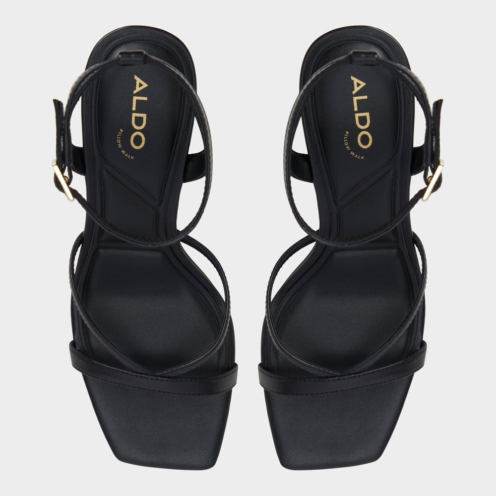 Aldo Stellare Other Black Women's Block heels - Strappy heeled sandal, Block heel Other black