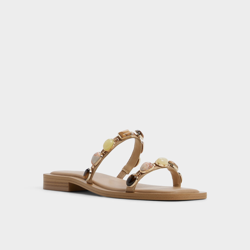 Aldo Sapphira in Medium Beige 14213541 - Slide sandal Medium beige