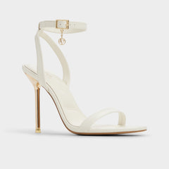 Aldo Maristou-xt White Women's Heeled sandals - Strappy heeled sandal, Stiletto heel White
