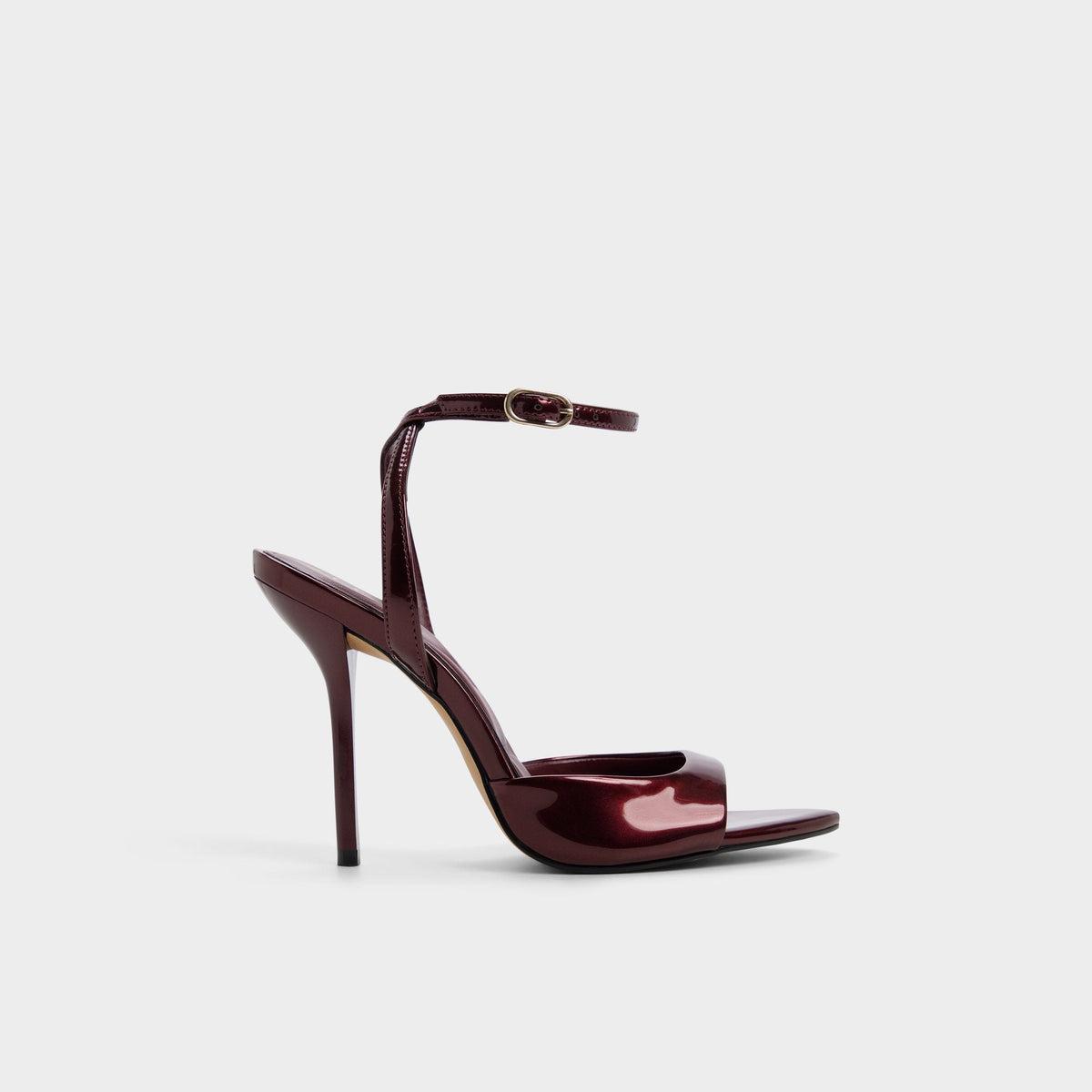 Aldo Forevermore in Medium Red - Strappy heeled sandal, Stiletto heel Medium red