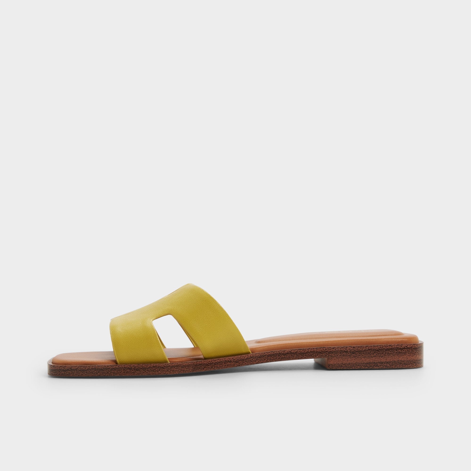Aldo Itsandal in Other Yellow - Slide sandal Other yellow