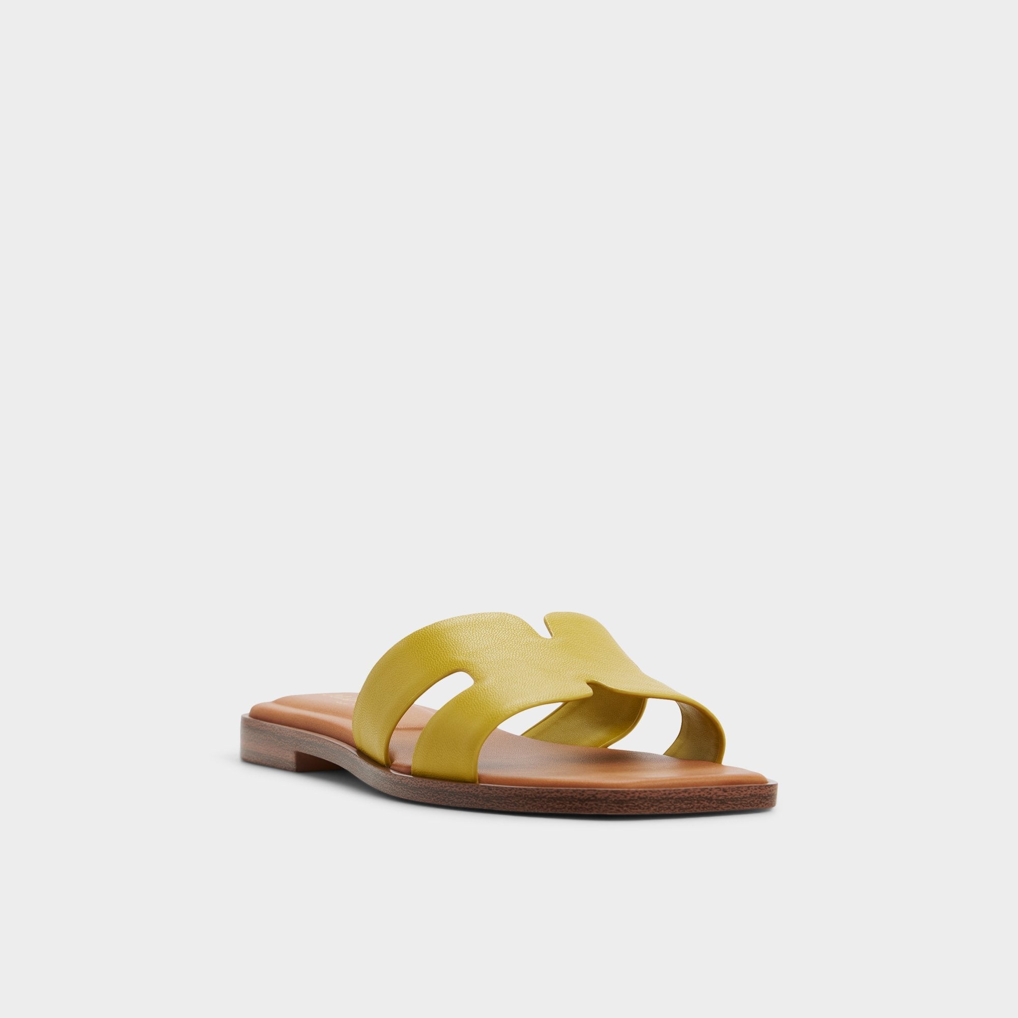 Aldo Itsandal in Other Yellow - Slide sandal Other yellow