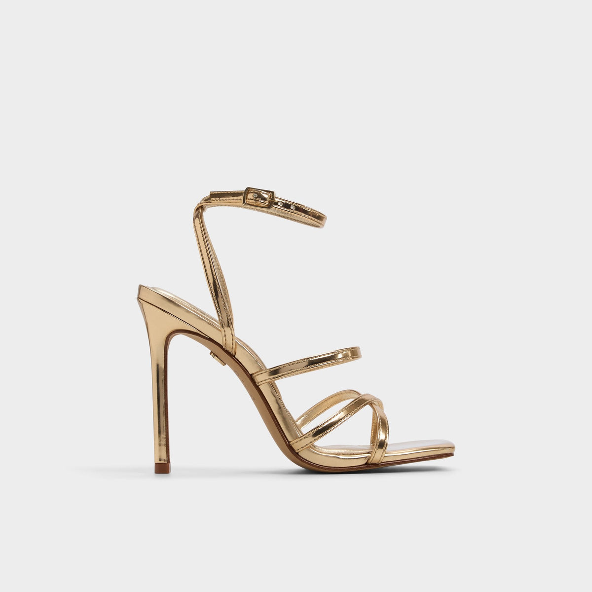 Aldo Galoi Gold Women's Iridescent metallics - Strappy heeled sandal Gold