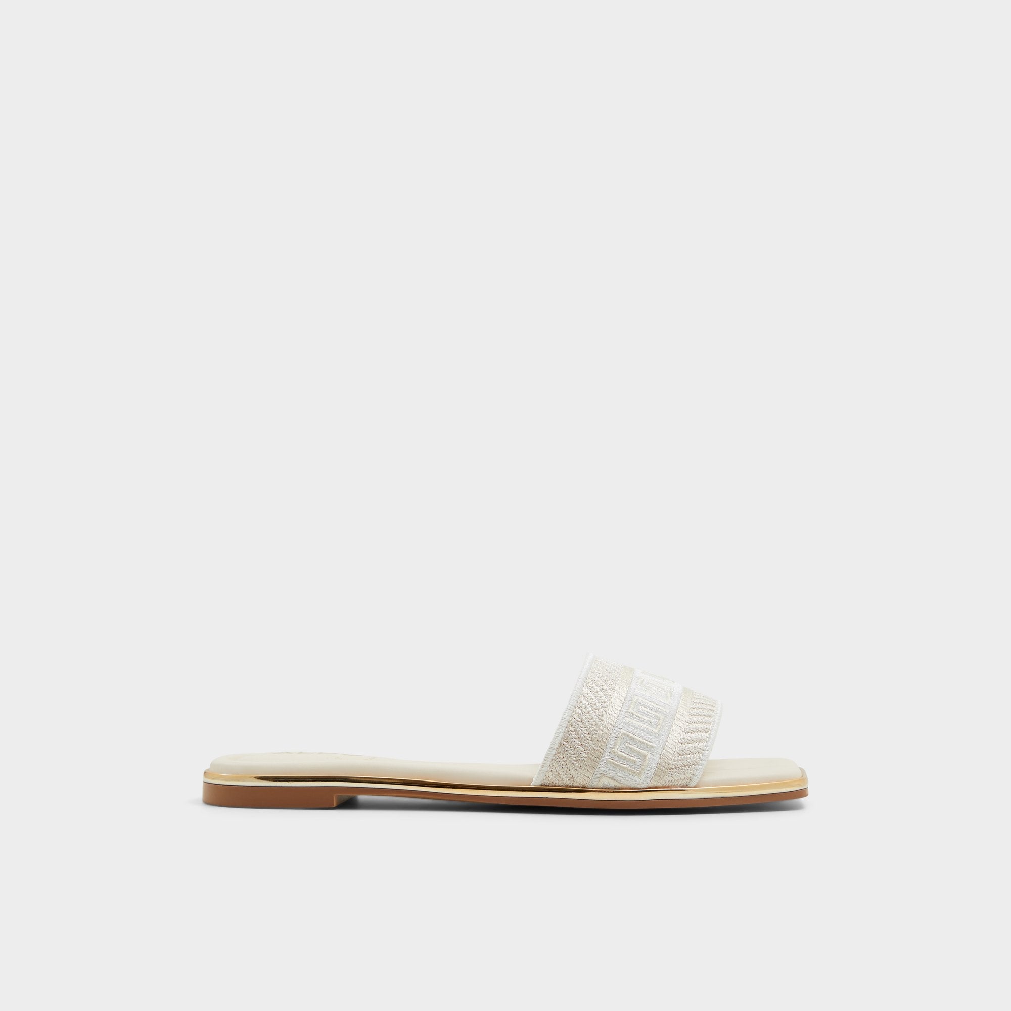 Aldo Oceania Other Beige Women's Flats - Slide sandal Other beige