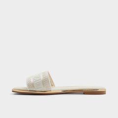 Aldo Oceania Other Beige Women's Flats - Slide sandal Other beige