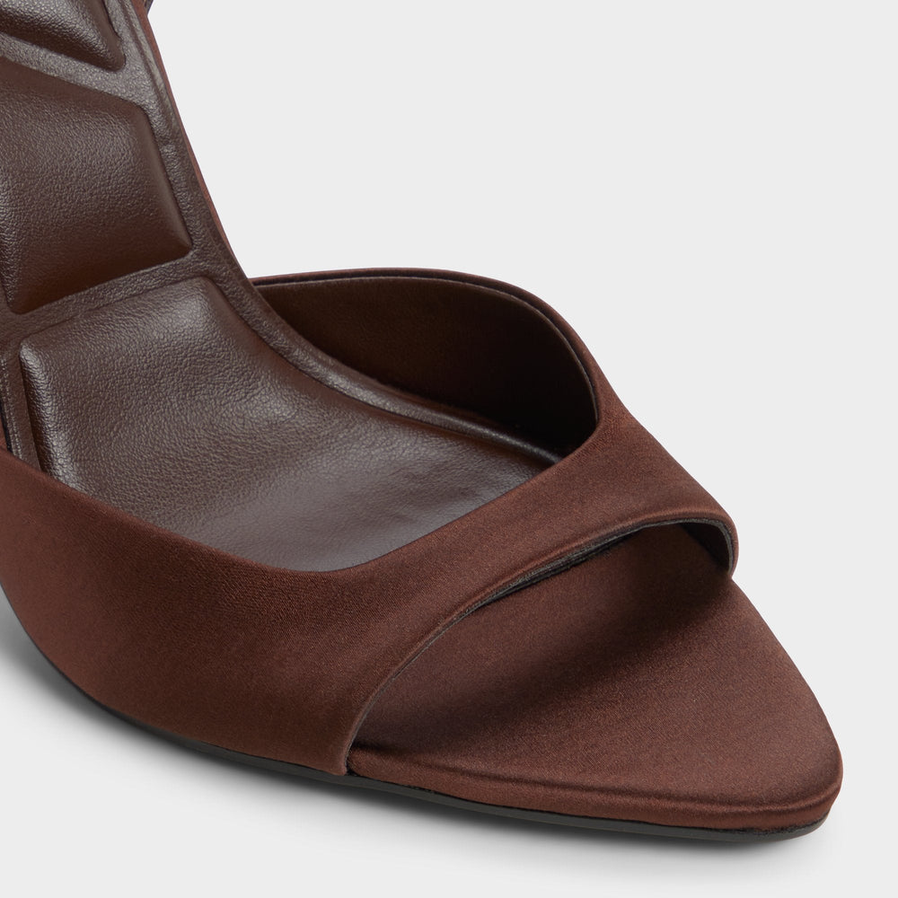 Aldo Forevermore in Dark Brown 14154135 - Strappy heeled sandal, Stiletto heel Dark brown