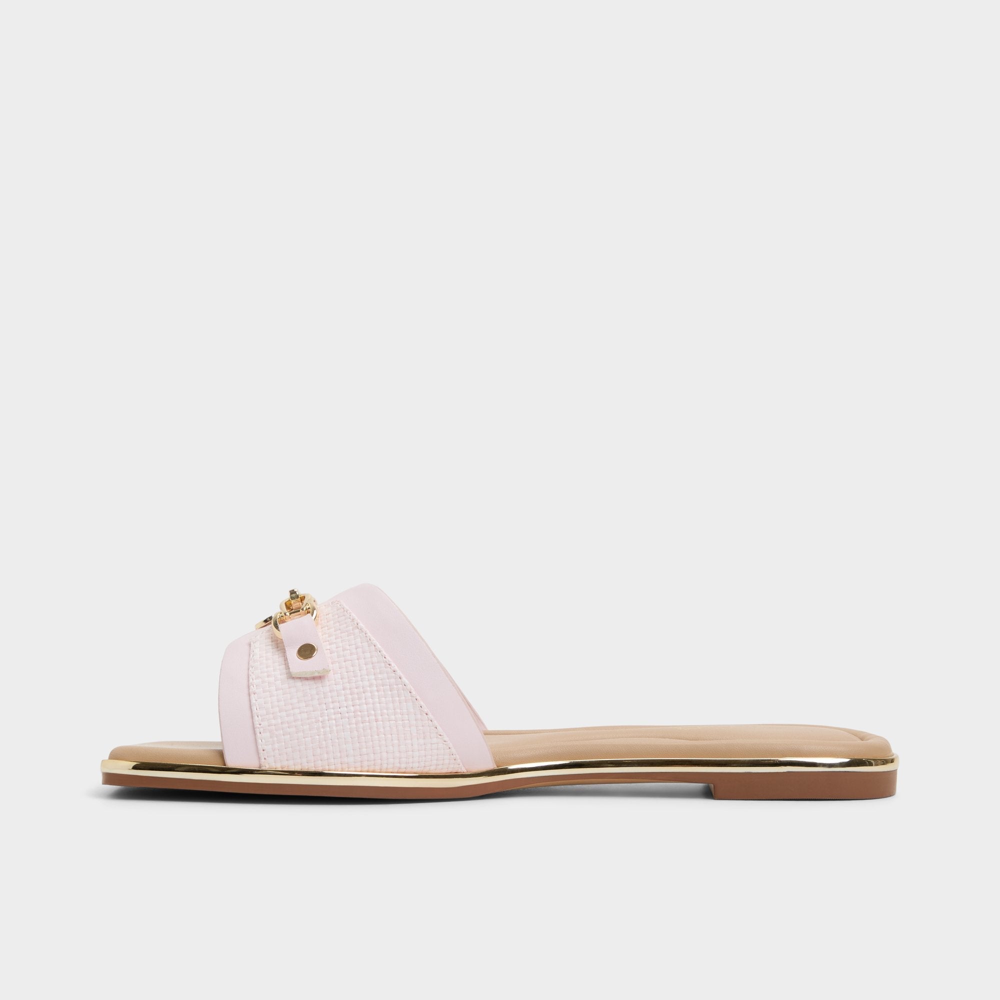 Aldo Alamassi Light Pink Women's Flats - Slide sandal Light Pink