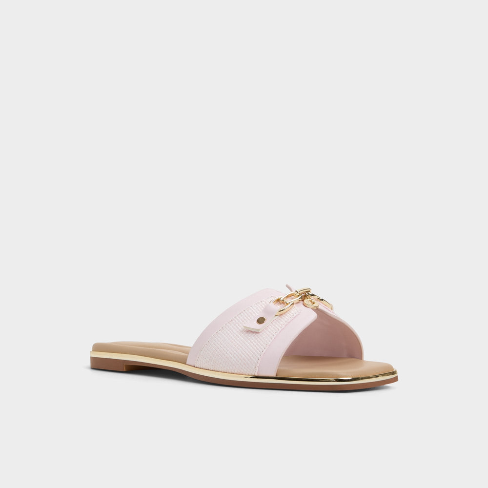 Aldo Alamassi Light Pink Women's Flats - Slide sandal Light Pink