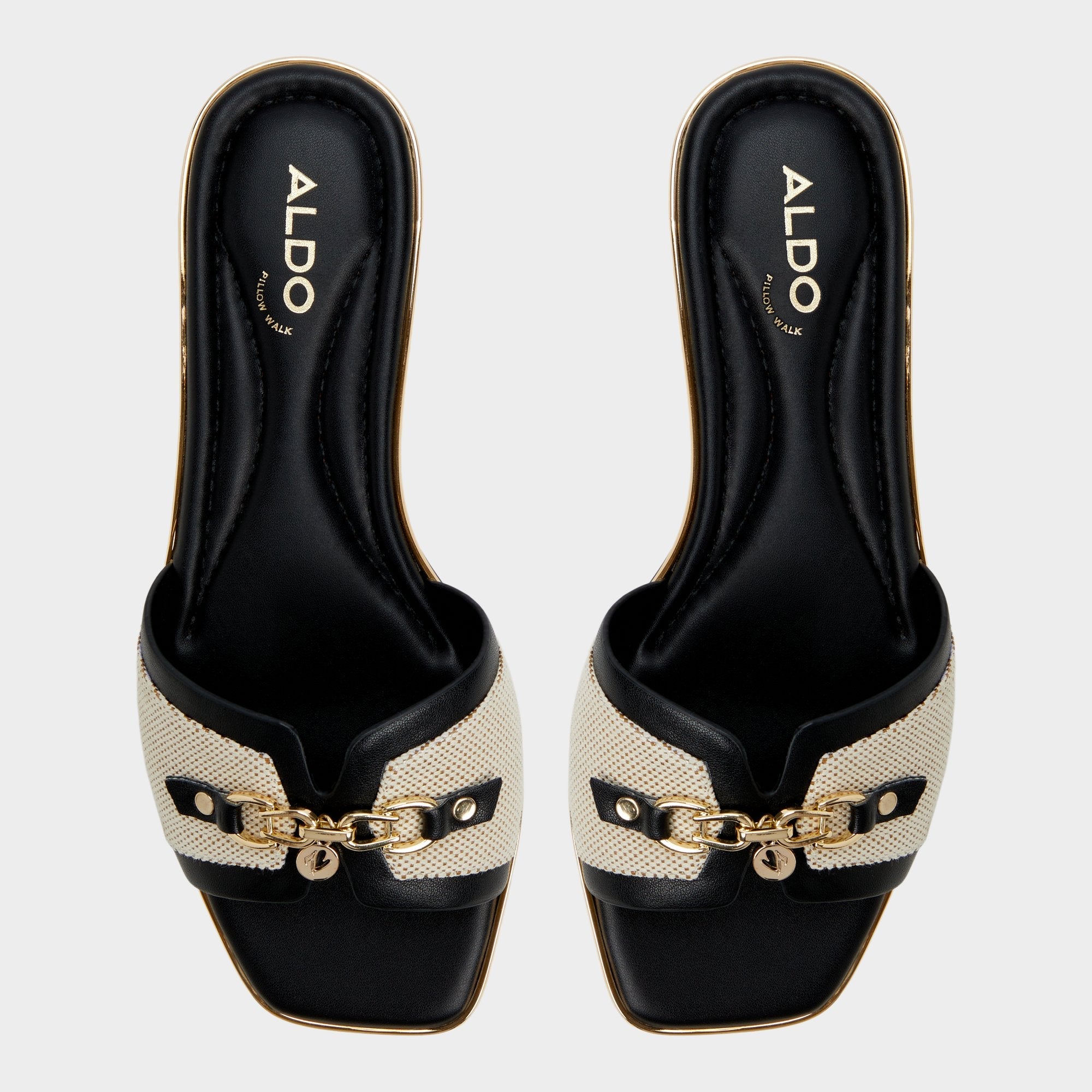 Aldo Alamassi Natural Women's Flats - Slide sandal Natural