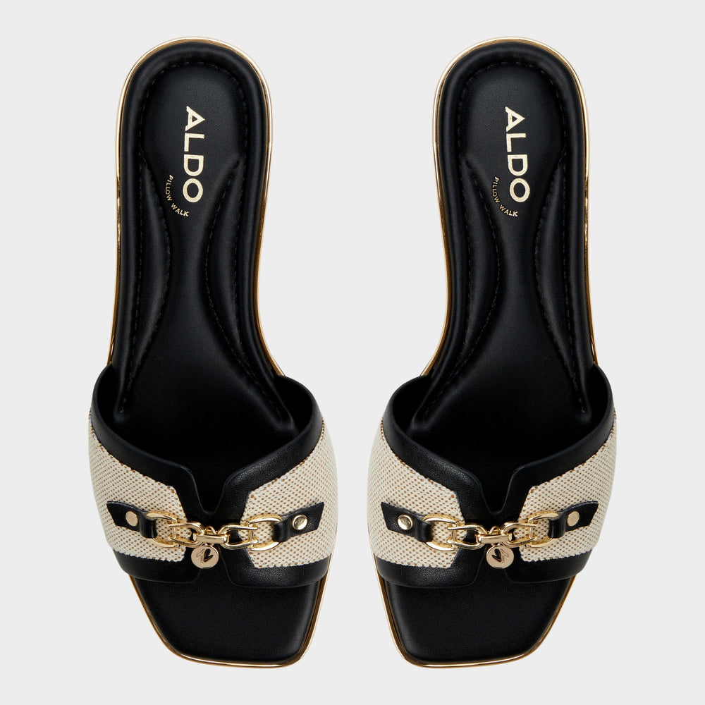 Aldo Alamassi Natural Women's Flats - Slide sandal Natural
