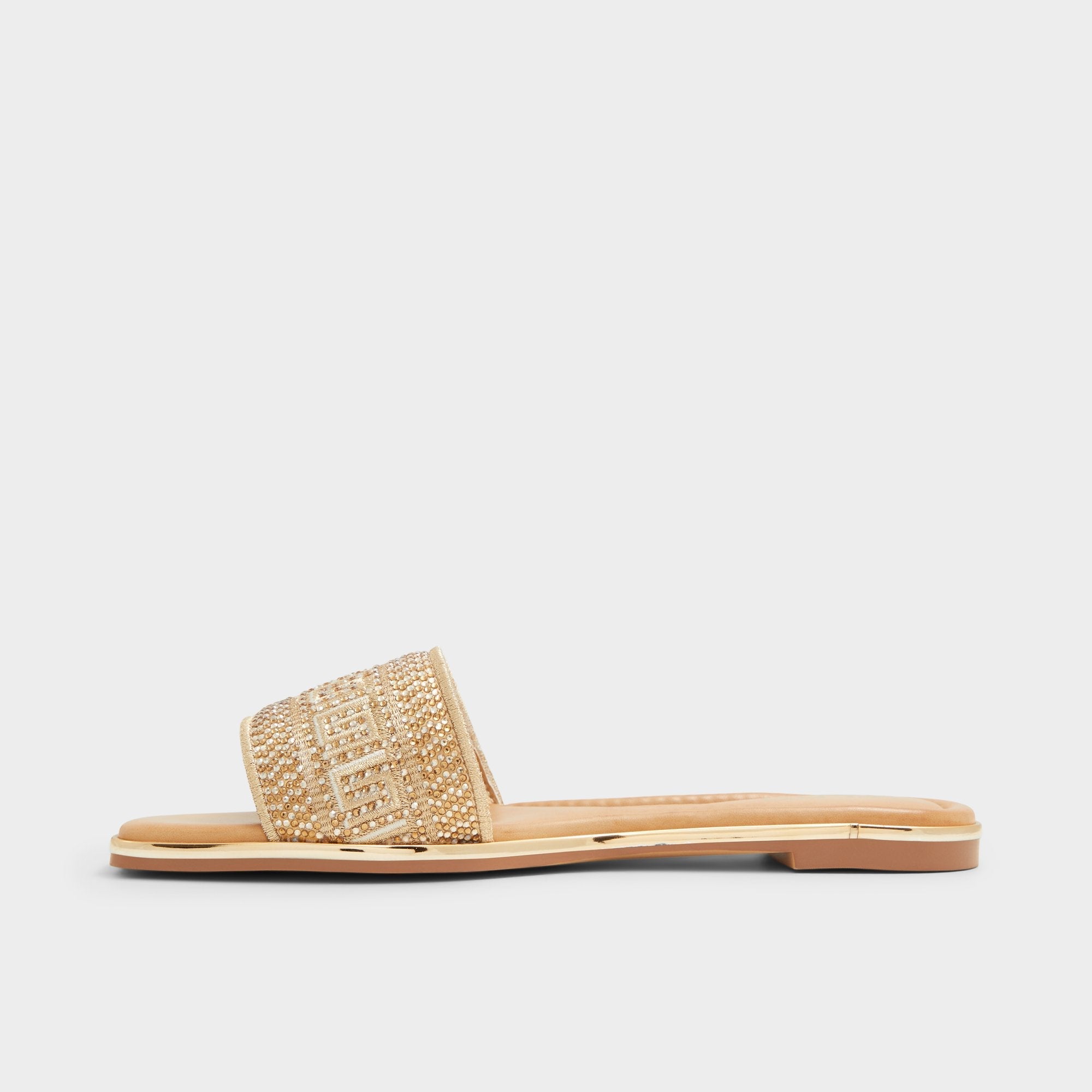 Aldo Oceania in Xt Gold - Slide sandal Gold