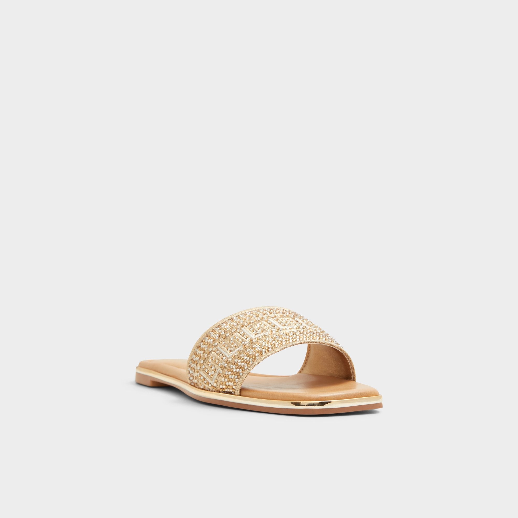 Aldo Oceania in Xt Gold - Slide sandal Gold
