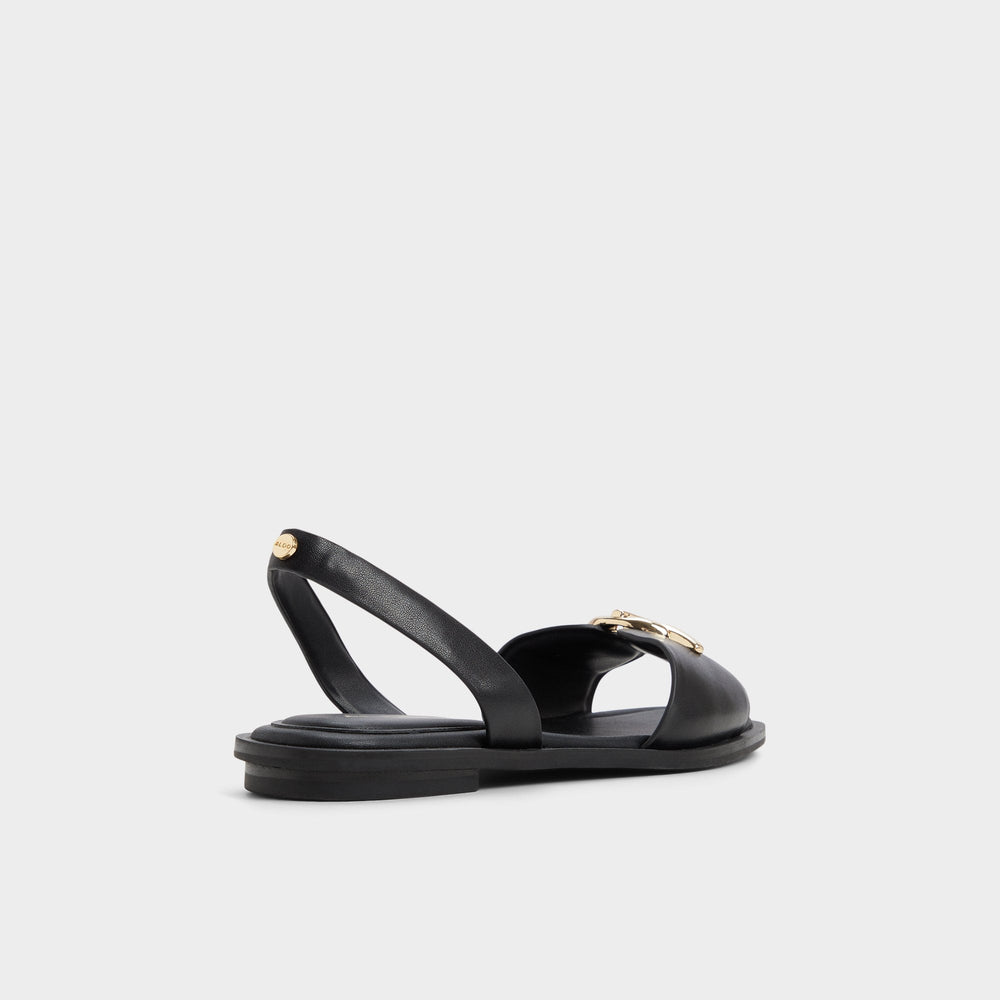 Aldo Goassi Black Women's Flats - Flat sandal Black