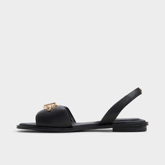 Aldo Goassi Black Women's Flats - Flat sandal Black