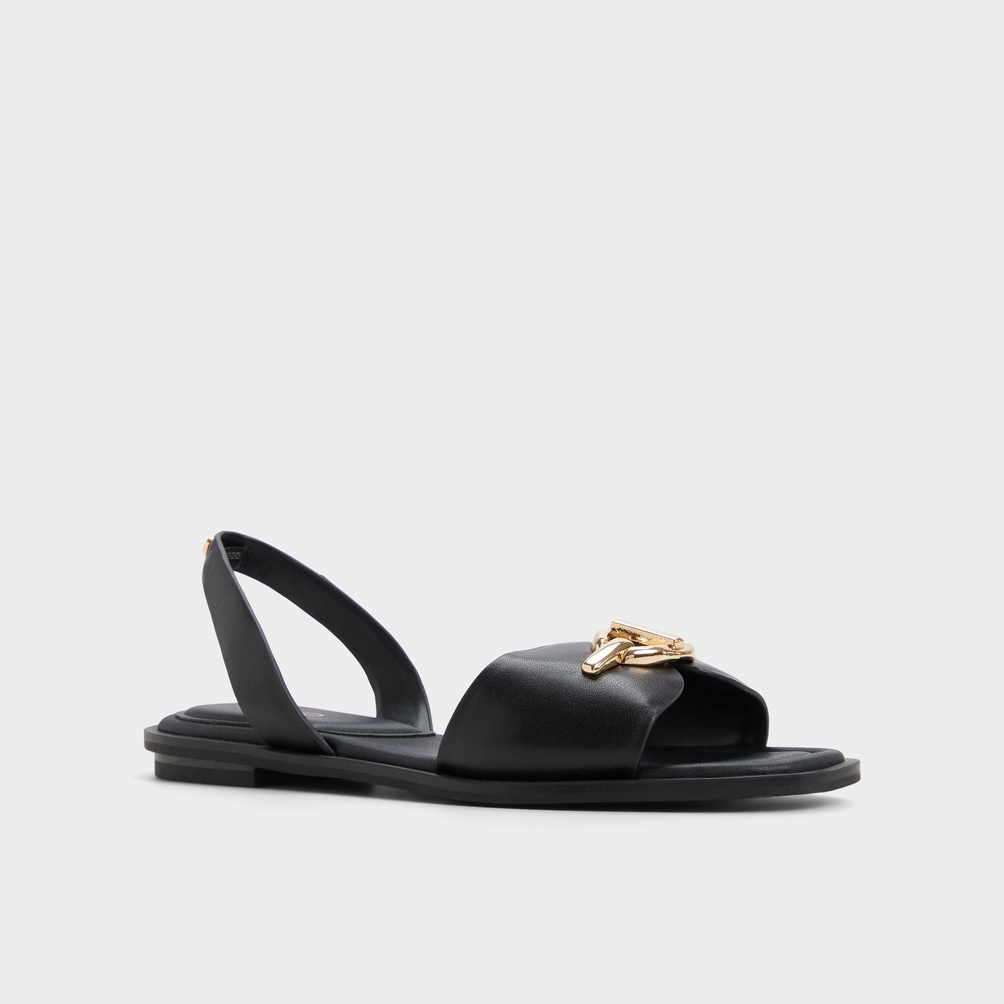 Aldo Goassi Black Women's Flats - Flat sandal Black
