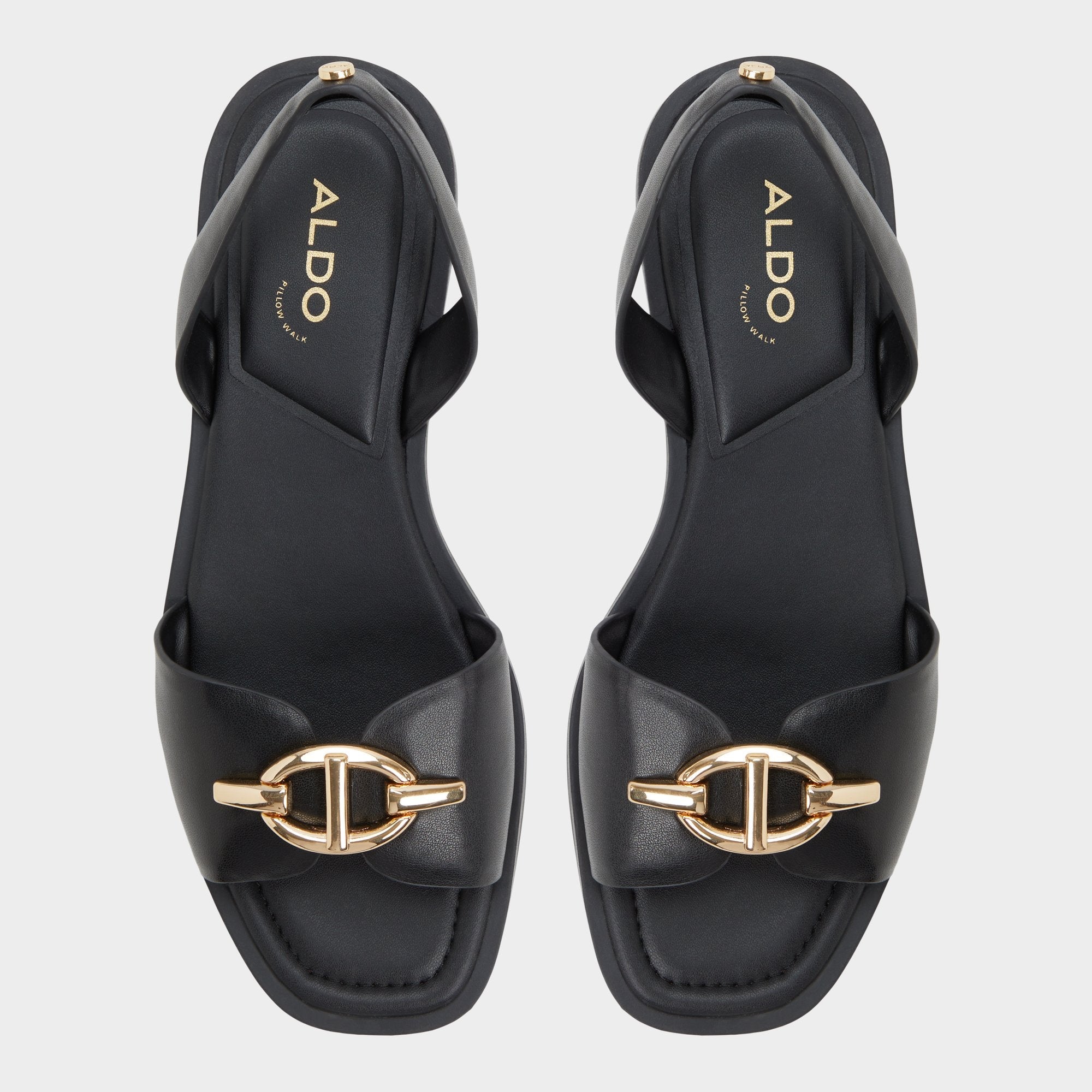 Aldo Goassi Black Women's Flats - Flat sandal Black