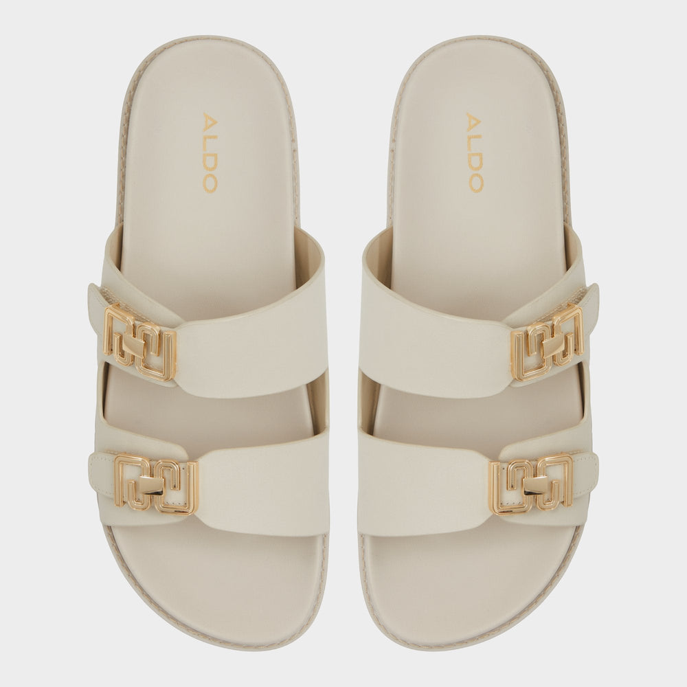 Aldo Alessie Other White Women's Footbed sandals - Footbed sandal, Footbed sandal Other white