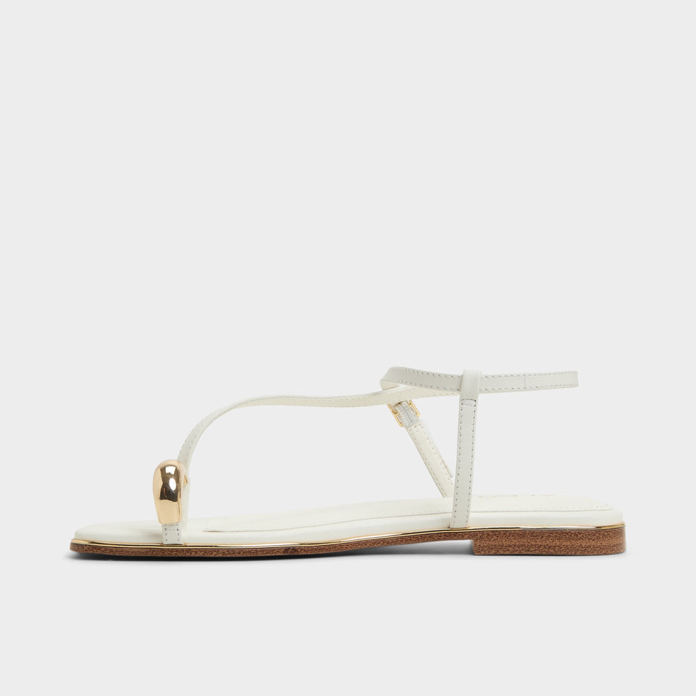 Aldo Jomalina White Women's Flats - Strappy flat sandal White