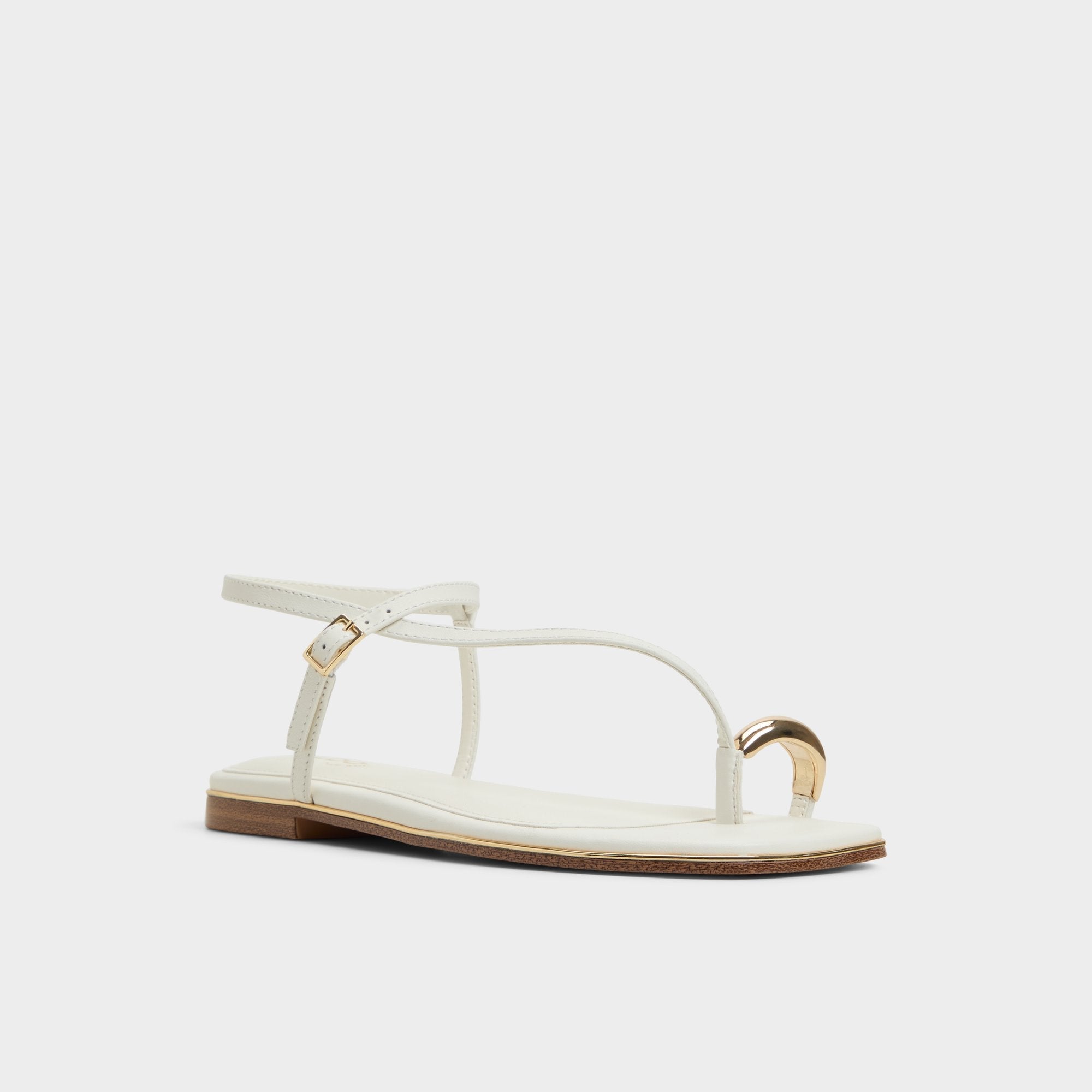 Aldo Jomalina White Women's Flats - Strappy flat sandal White