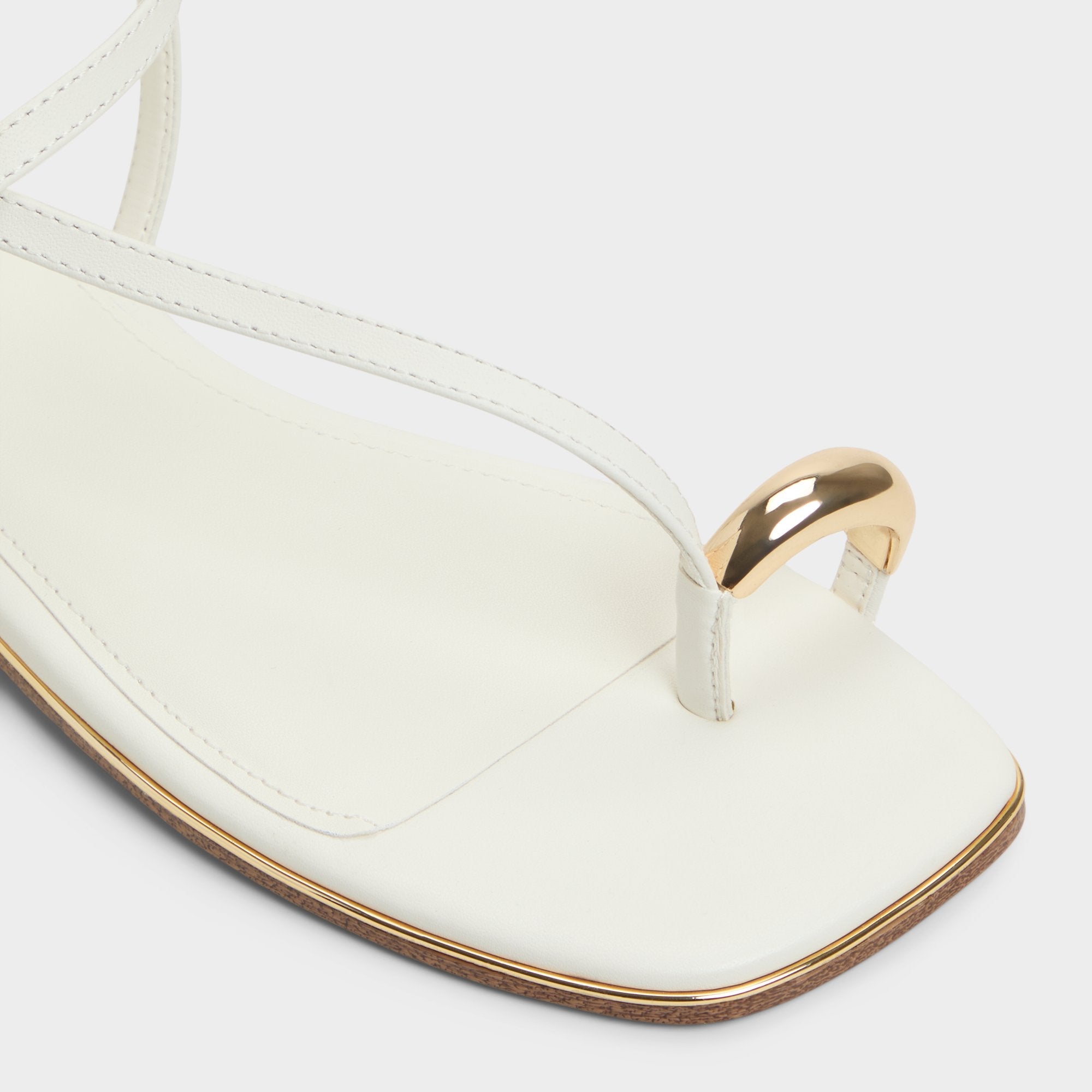 Aldo Jomalina White Women's Flats - Strappy flat sandal White