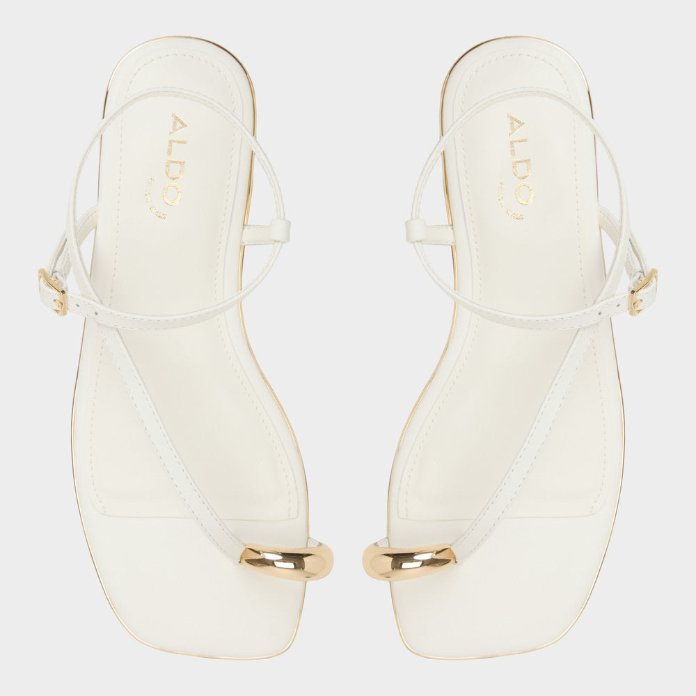 Aldo Jomalina White Women's Flats - Strappy flat sandal White