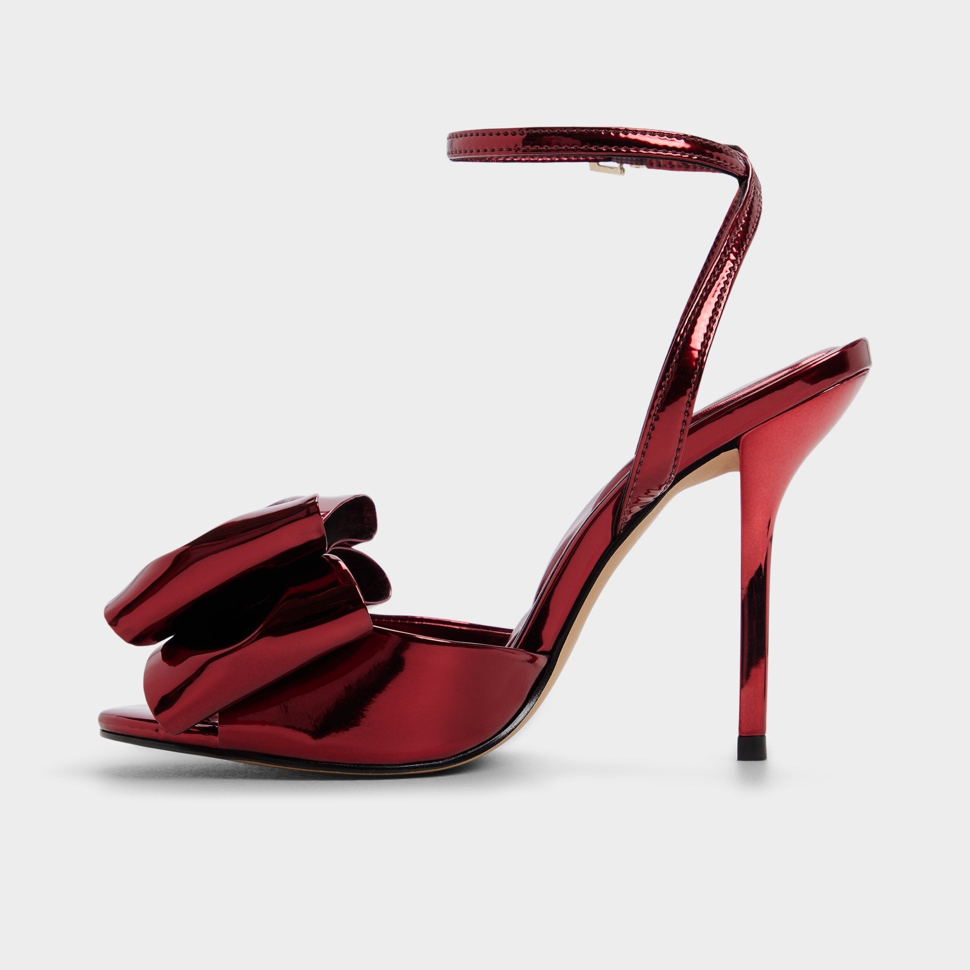 Aldo Tinsletta in Medium Red - Heeled sandal, Stiletto heel Medium red