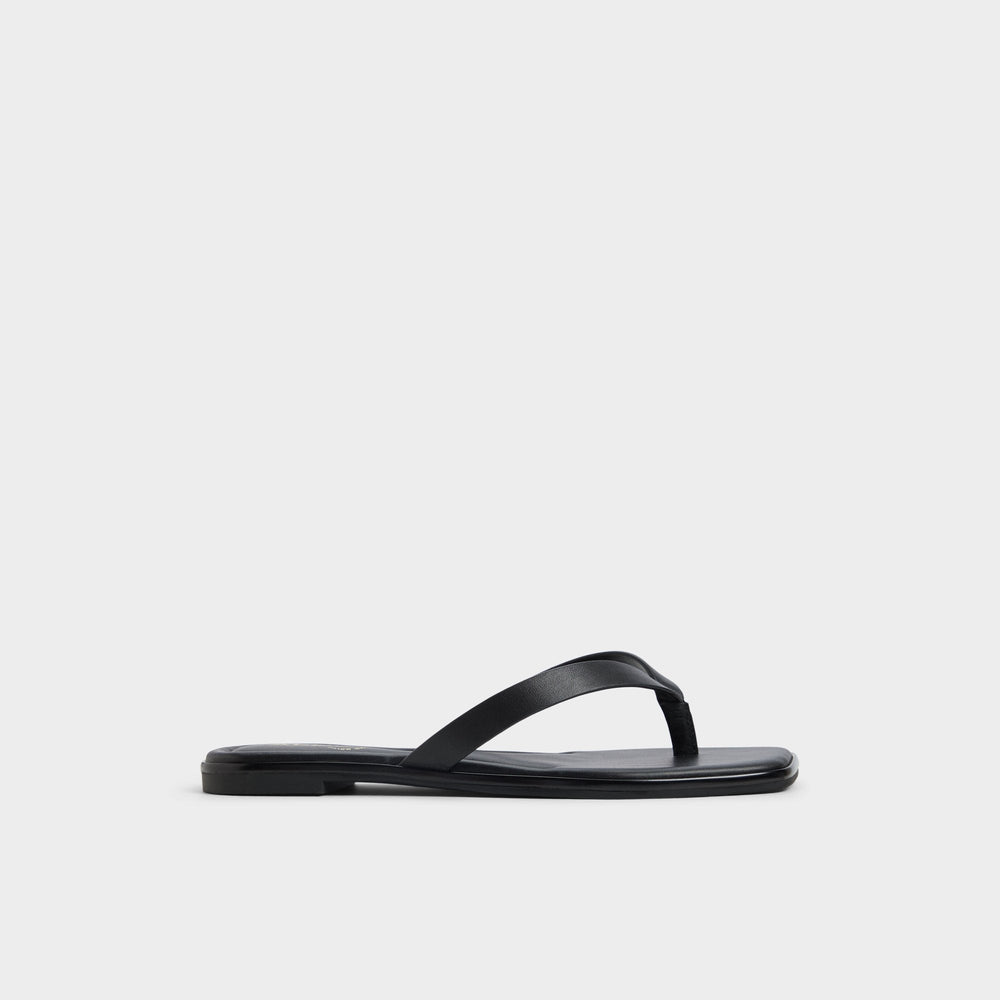 Aldo Theao Black Women's Flats - Flip flop Black