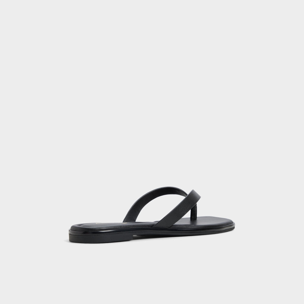 Aldo Theao Black Women's Flats - Flip flop Black