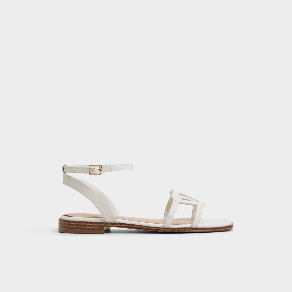 Aldo Greengrove White Women's Flats - Flat sandal White